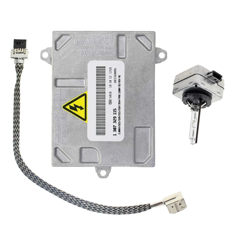 

Hernia Head Light Ballast Ballast Starter Module With High Voltage Tip With D1S Bulb For Cadillac Volvo 1307329115