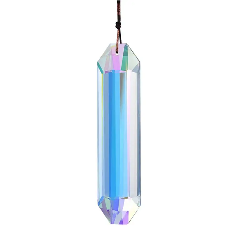 B84B 4X Crystal Sun Catchers Suncatchers for Garden Home Decor Office Living Room Windows Rainbow Maker Prism