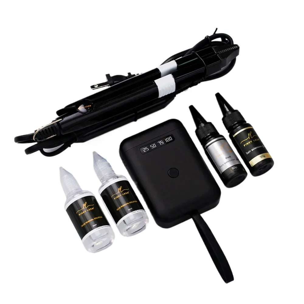 Wholesale Latest Hair Extension Tool 6D/10D Hair Extension Set Resin Glue Machine Uv Led Light System