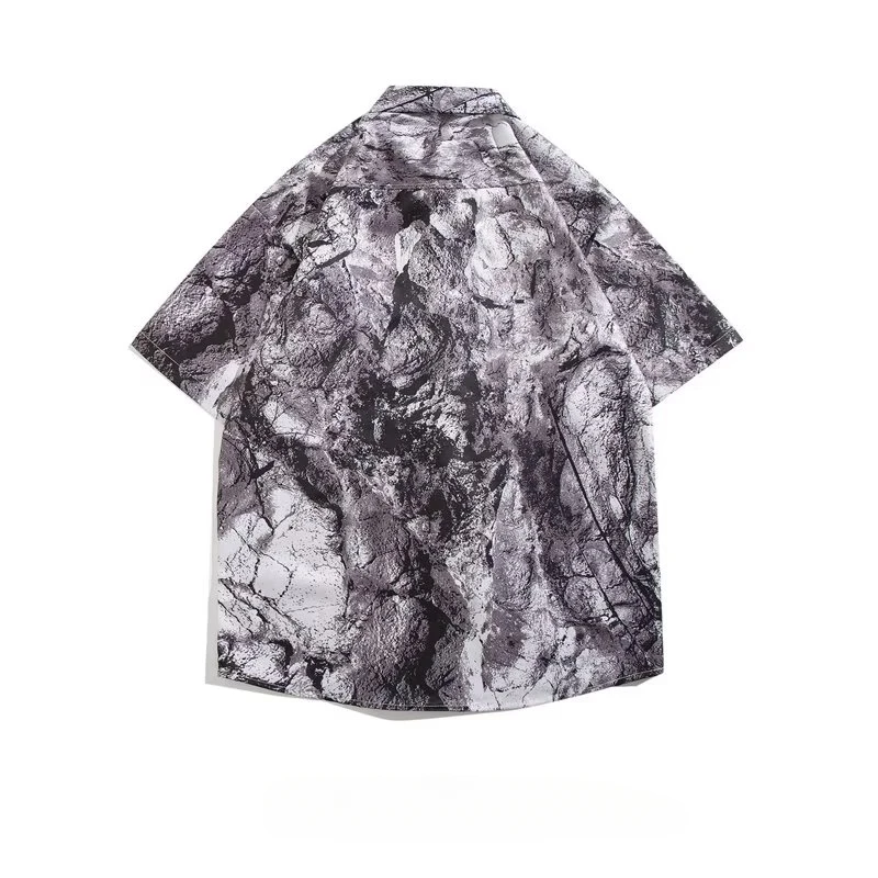 

Unisex Summer Shirts Men M-3XL Vintage Hot Sales Casual Harajuku Gothic Half Sleeve Clothing Basic Turn-down Collar Fashion Cozy