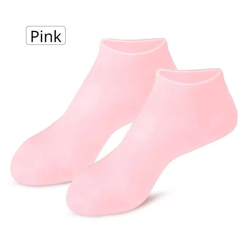 Socks Exfoliating Moisturizing Anti Dry Cracked Plantar Protection Socks Exfoliating Silicone Socks Foot Skin Care Elastic Socks