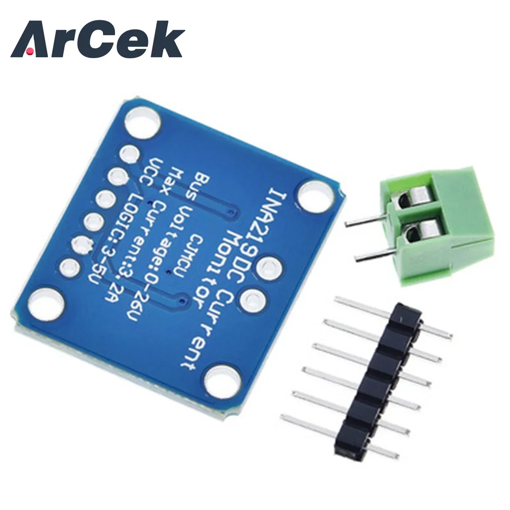 INA219 I2C Zero Drift Bi-directional Current Power Supply Sensor Breakout Monitoring Module