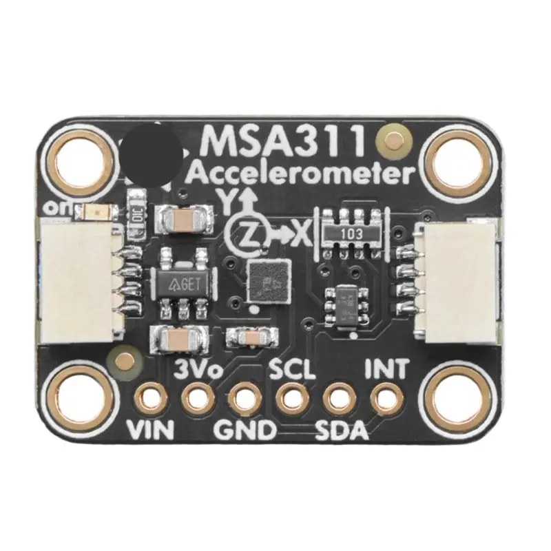 A23F-MSA311 Triaxial Accelerometer I2C For TEMMA QT/Qwiic Interface