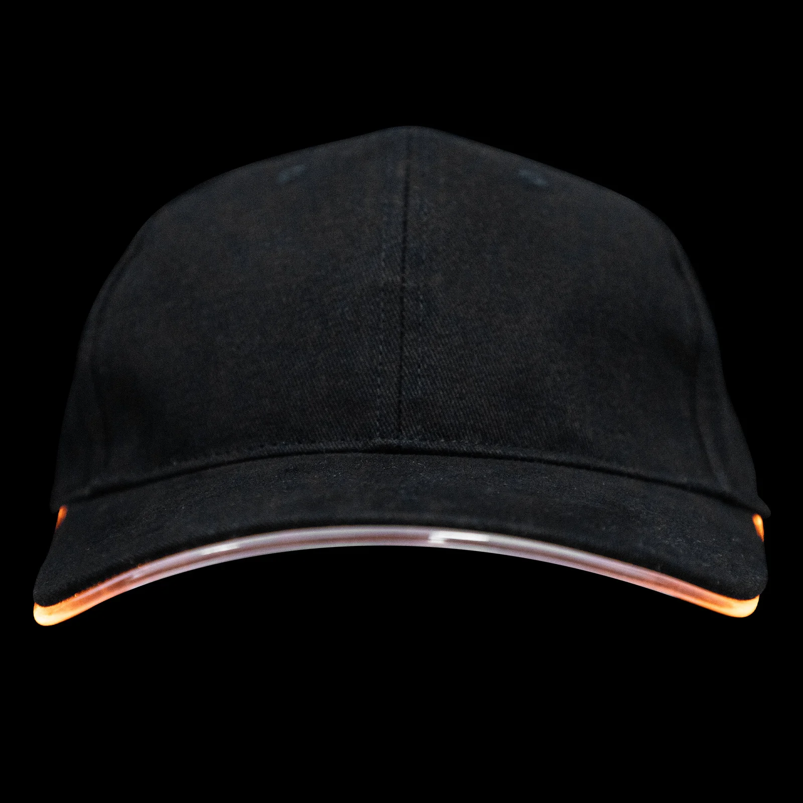 

1Set Bright LED Illuminated Peaked Hat for Evening Jogging Walking Safety Lighting Hat Breathable Cotton Adjustable Fit