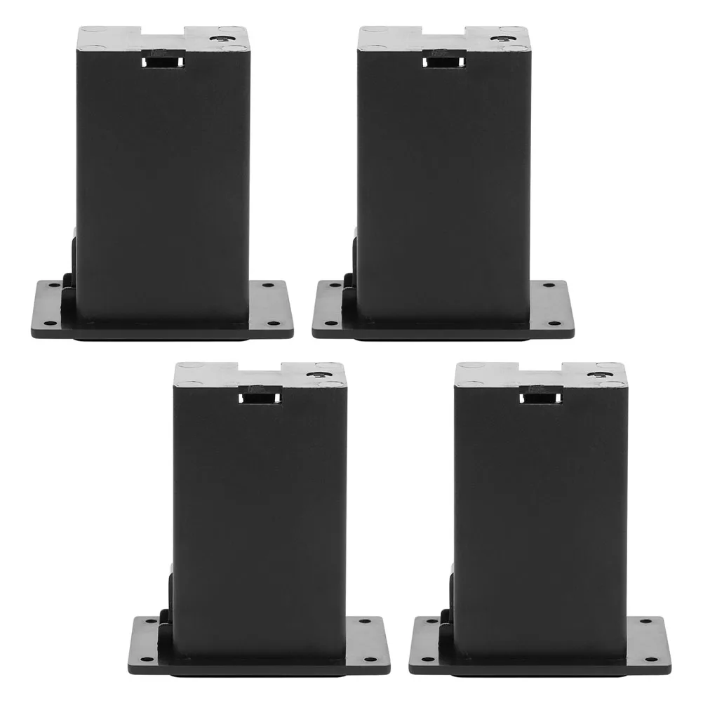 

4 Pcs Electric Acoustic Guitar Pickups Case Holder for Truck Compartment Bass Black