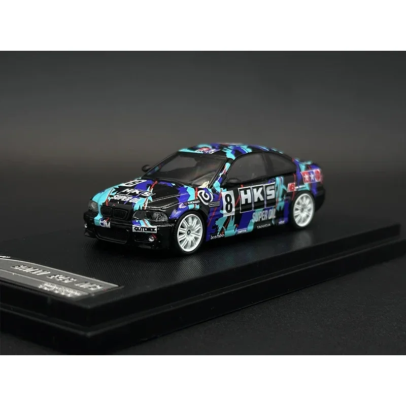 

Street Warrior 1:64 E46 M3 HKS Diecast Diorama Car Model Collection