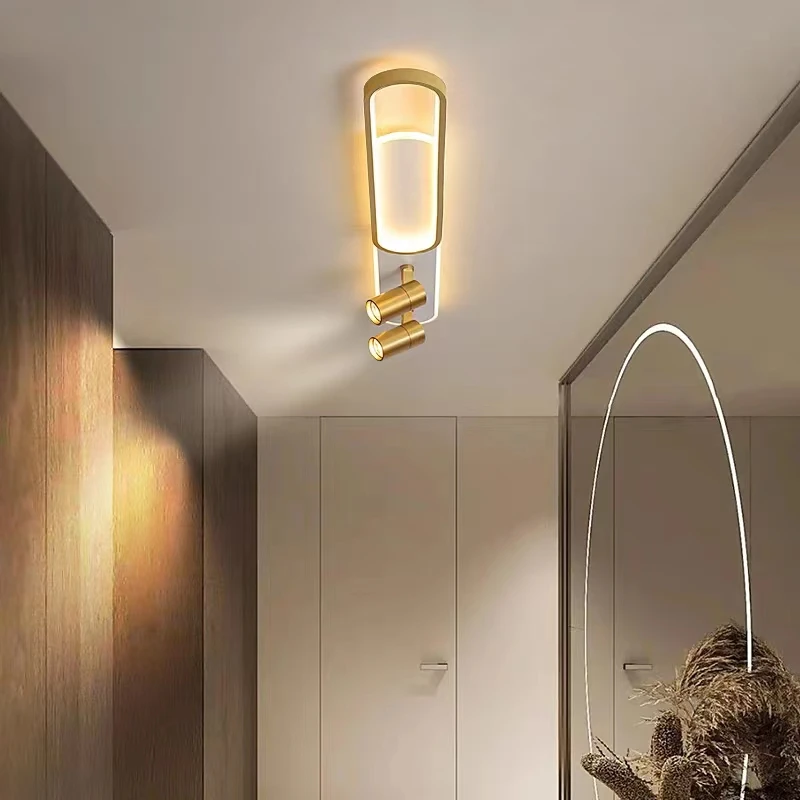 Imagem -03 - Lâmpadas de Teto Led Modernas com Holofotes Lustres para Sala de Estar Corredor Cloakroom Light Home Decor Lighting