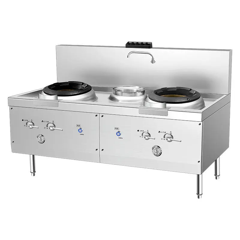 Zunke Multifunctional Custom-made Commercial Single Or Double Temperature Gas Stove