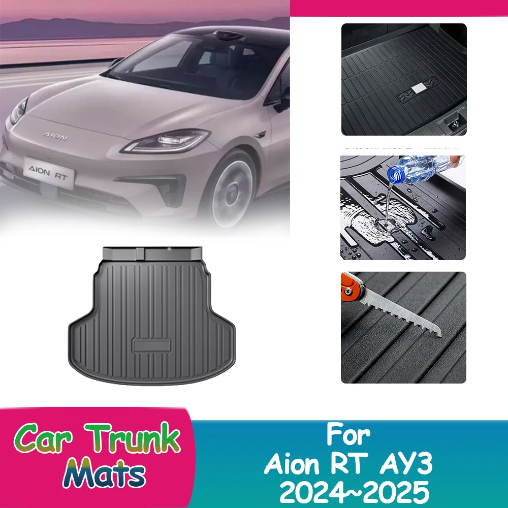 

1PC For Aion RT AY3 2023~2025 2024 Carpets Coverage Custom Car Trunk Mats Waterproof Pads Luggage Cushion Tray Accessories.