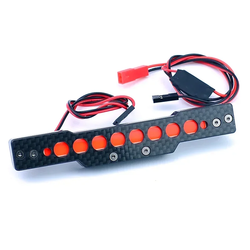Simulation Red/white Lights taillights Rear Bucket LightsFor 1/8 ARRMA NOTORIOUS 6S OUTCAST BLX Stunt RC Truck Car