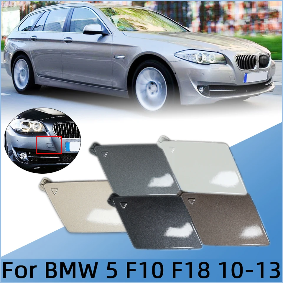 

Car Front Bumper Tow Hook Hauling Eye Cover Cap For BMW 5 F10 F18 Sedan 2010 2011 2012 2013 523 525 528i 535i 550i 51117246868