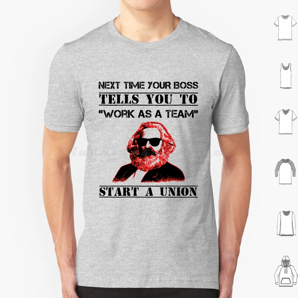 Pro Union Democratic Socialism Socialist Communist Unionize Marx T Shirt Men Women Kids 6xl Funny Destroy Capitalism Capitalism