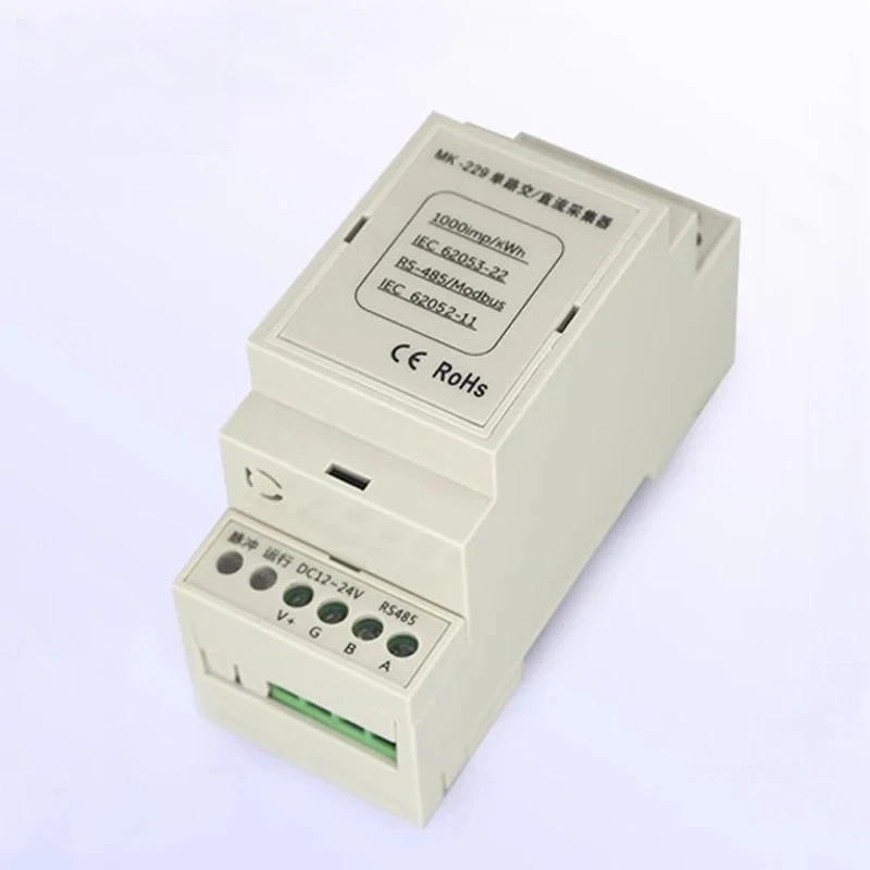 

RS485 Modbus Single-channel AC/DC Power Meter Voltage Current Power Energy Acquisition Module