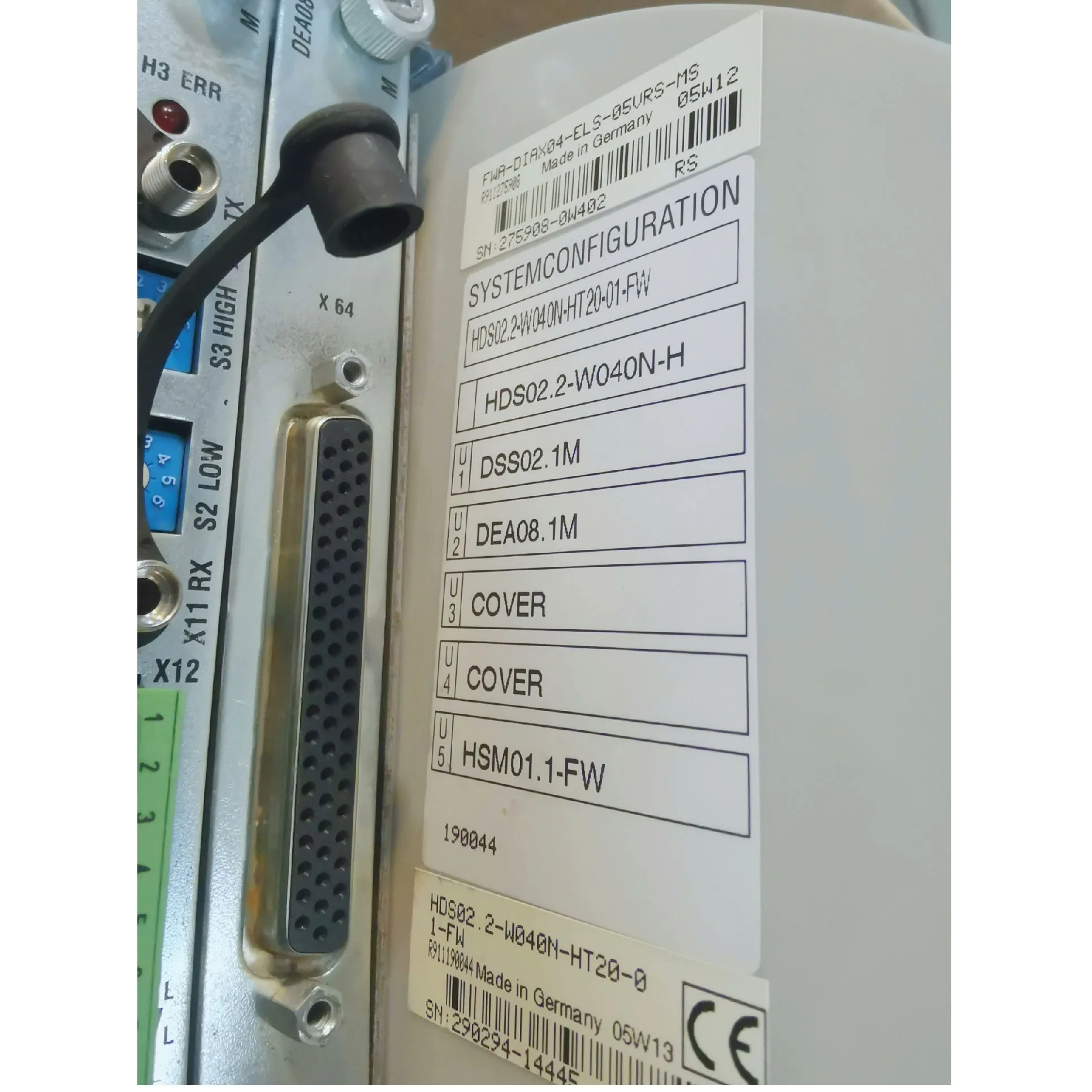 HDS02.2-W040N-HT20-01-FW  Servo Drive    With warranty