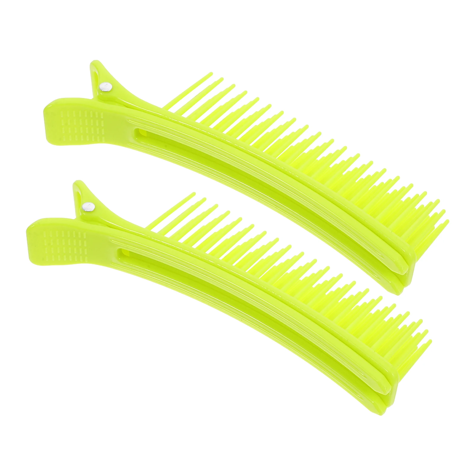 

2Pcs Professional Hairdressing Clips Salon Styling Cutting Dye Sectioning Clamp Portable for Travel Use Salon Clips