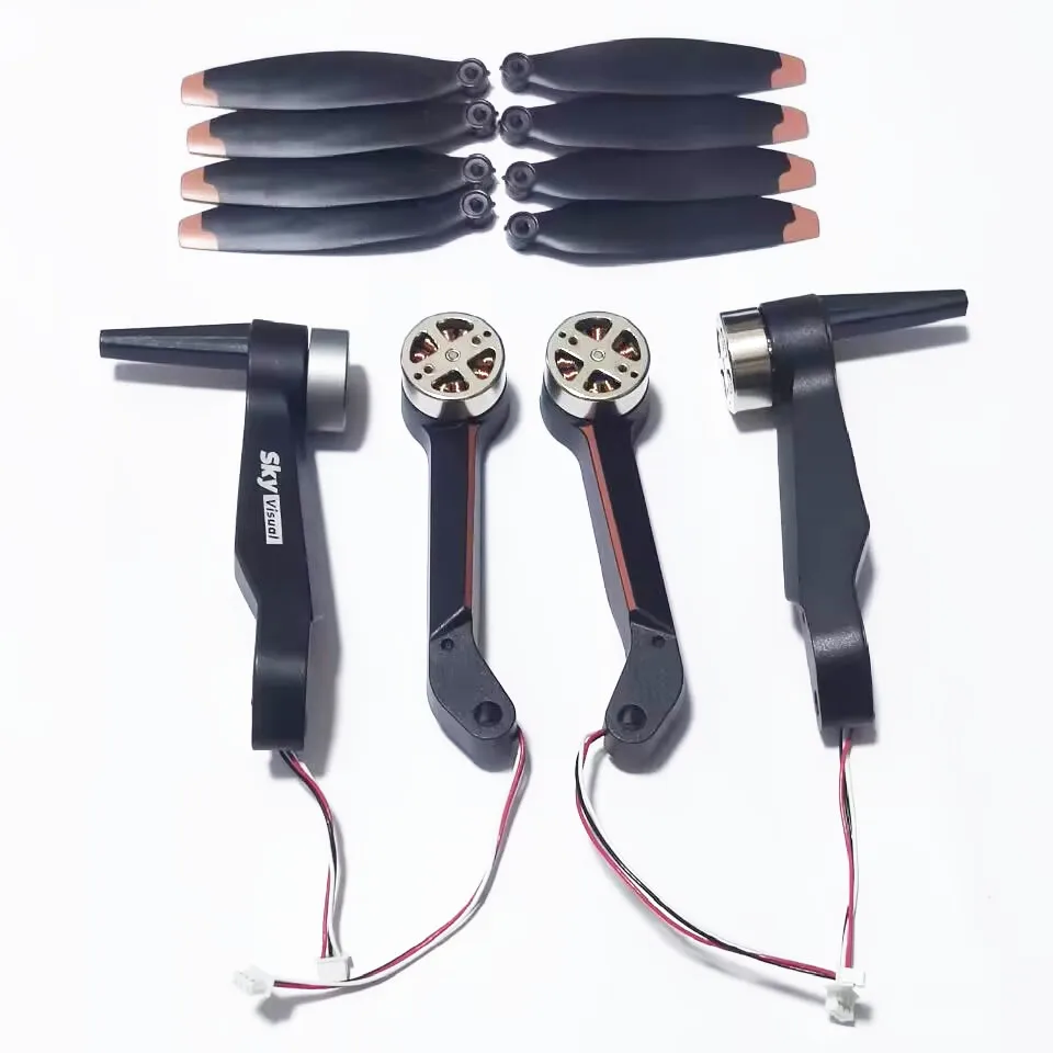 

NEW AE10 MINI Drone Brushless RC Quadcopter Original Accessories Motor Arm Propellers Blades Kit Spare Parts