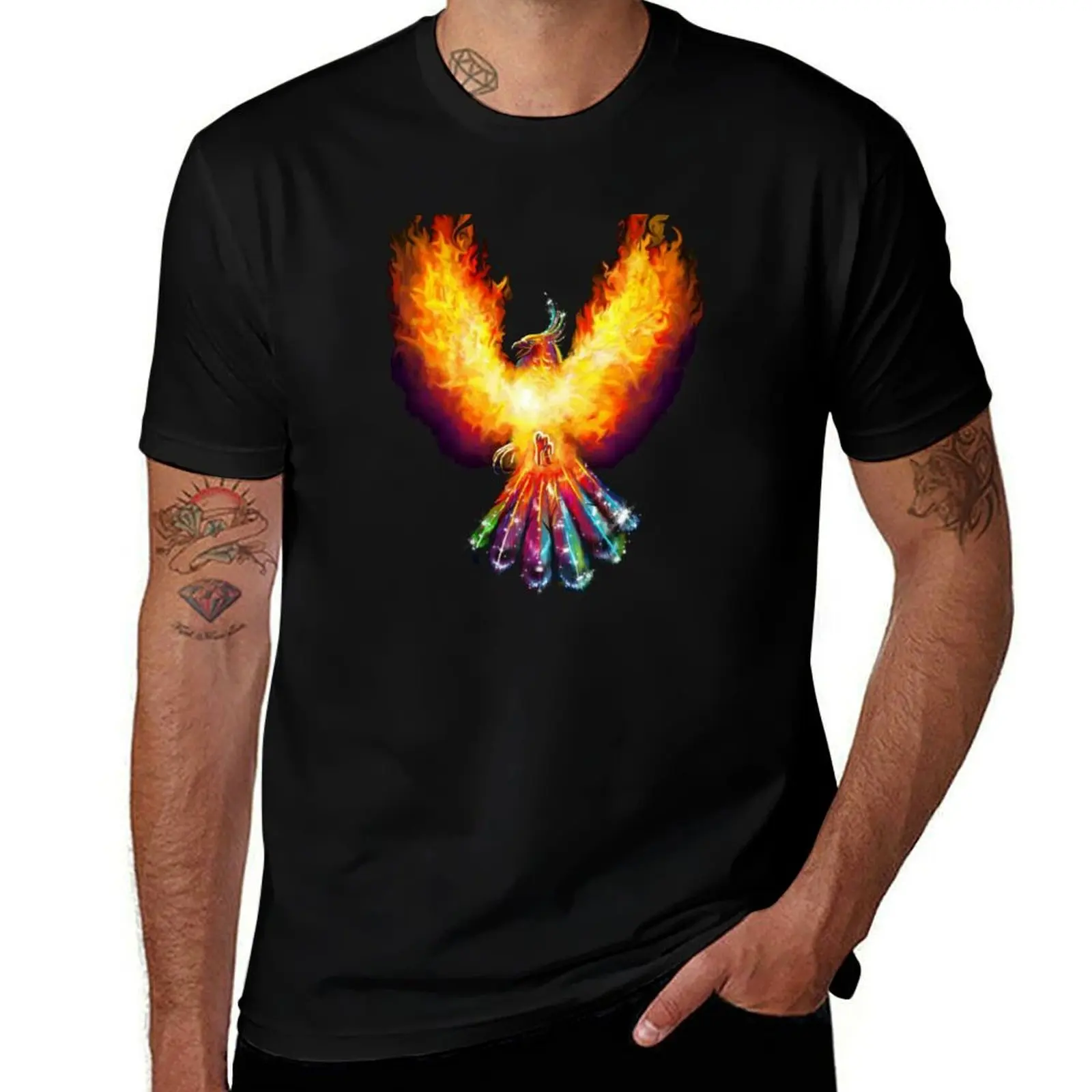

Fire Phoenix T-Shirt cotton t shirt pack funny t shirts man