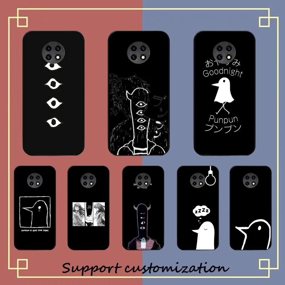 

Goodnight Punpun Phone Case For Redmi Note 4 X 5 A 6 7 8 T 9 9S 10 11 11S 11Epro Poco M3 pro