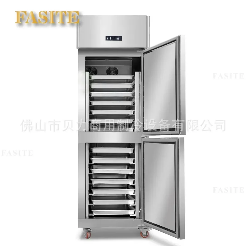 For Commercial Kitchen Stainless Steel Vertical Pie Tray Freezer Baking Pan Storage Rack Durable Space Saving
