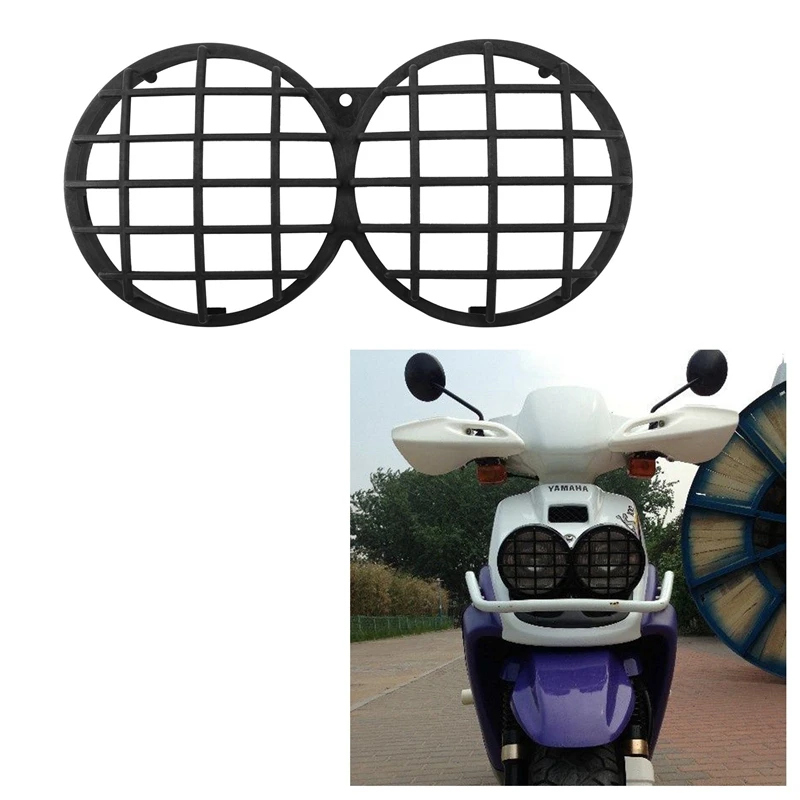 Motorcycle Headlight Mesh Cover Headlight Protection Cover Suitable For Yamaha BWS100 Honda ZOOMER AF58