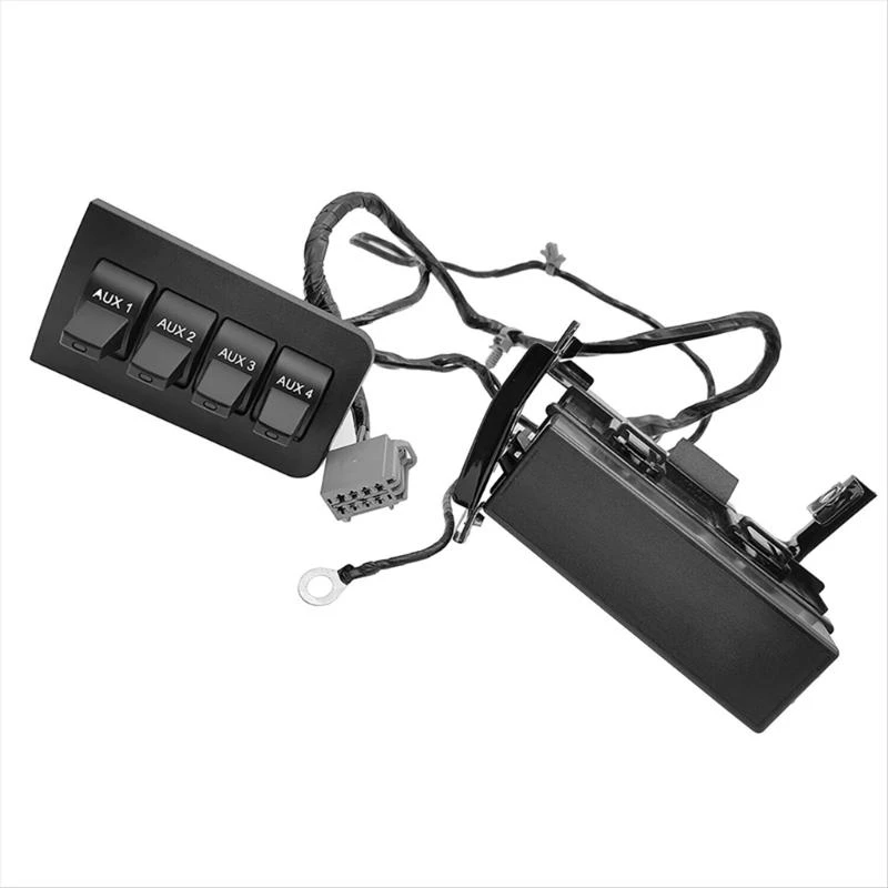 

Auxiliary Upfitter Switch Panel BC3Z14A303B Fit for F150 F250 AL3Z13D730AA