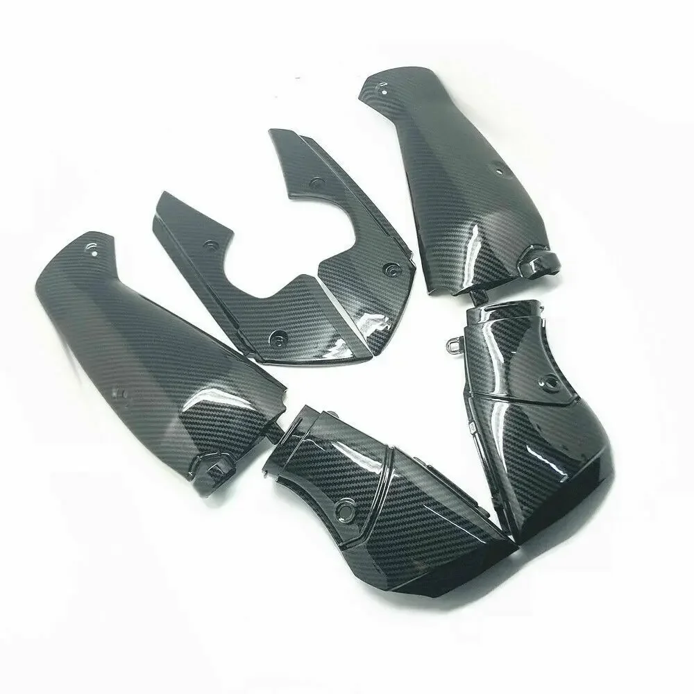 6 PCS Carbon Fiber Color Air Intake Cover Kit For YAMAHA YZF R1 2009 2010 2011 2012 2013 2014