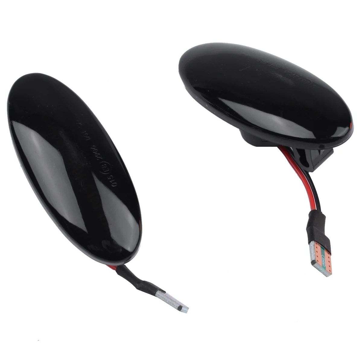4x Car Dynamic LED Fender Side Marker Turn Signal Lights for Nissan Qashqai Dualis Juke Micra March Micra X-Trail image 2