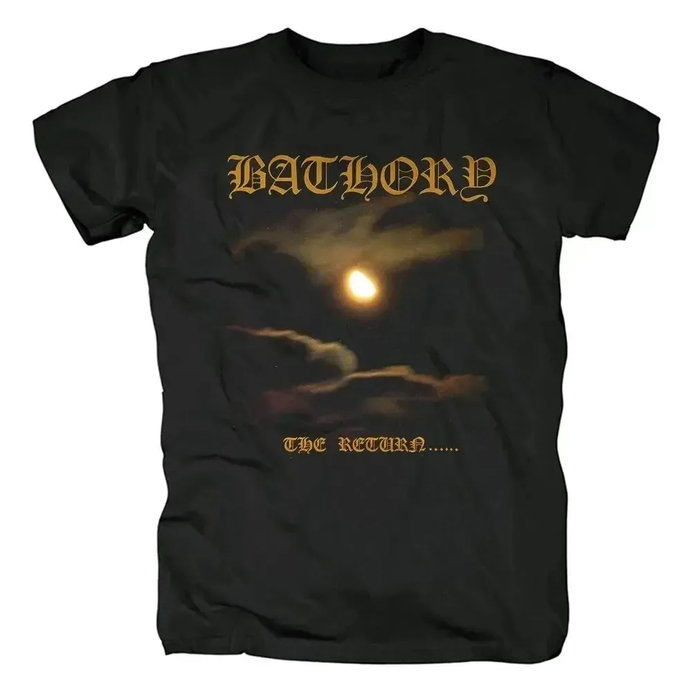 Bathory Black Metal Venom T Shirt Men Women Casual Fashion Hip Hop Streetwear Short Sleeve T Shirt Cotton Summer Tops Clothing