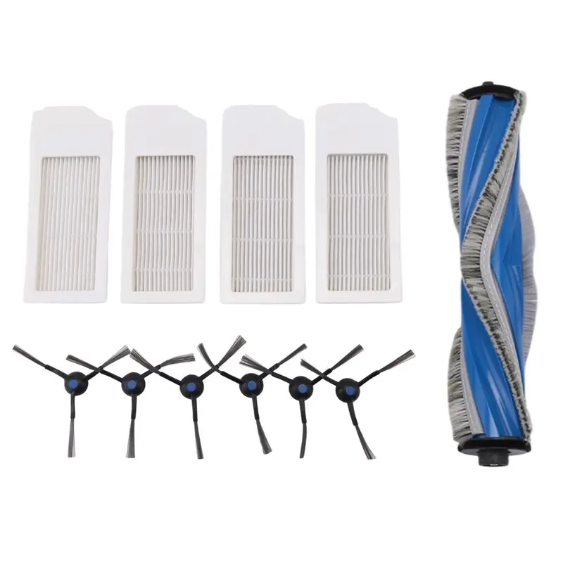 BHBD-Vacuum Cleaner Accessory Sets For Ecovacs Debot N20 / N20 Plus / N20 Pro Plus Main Brush Side Brush Hepa Filter