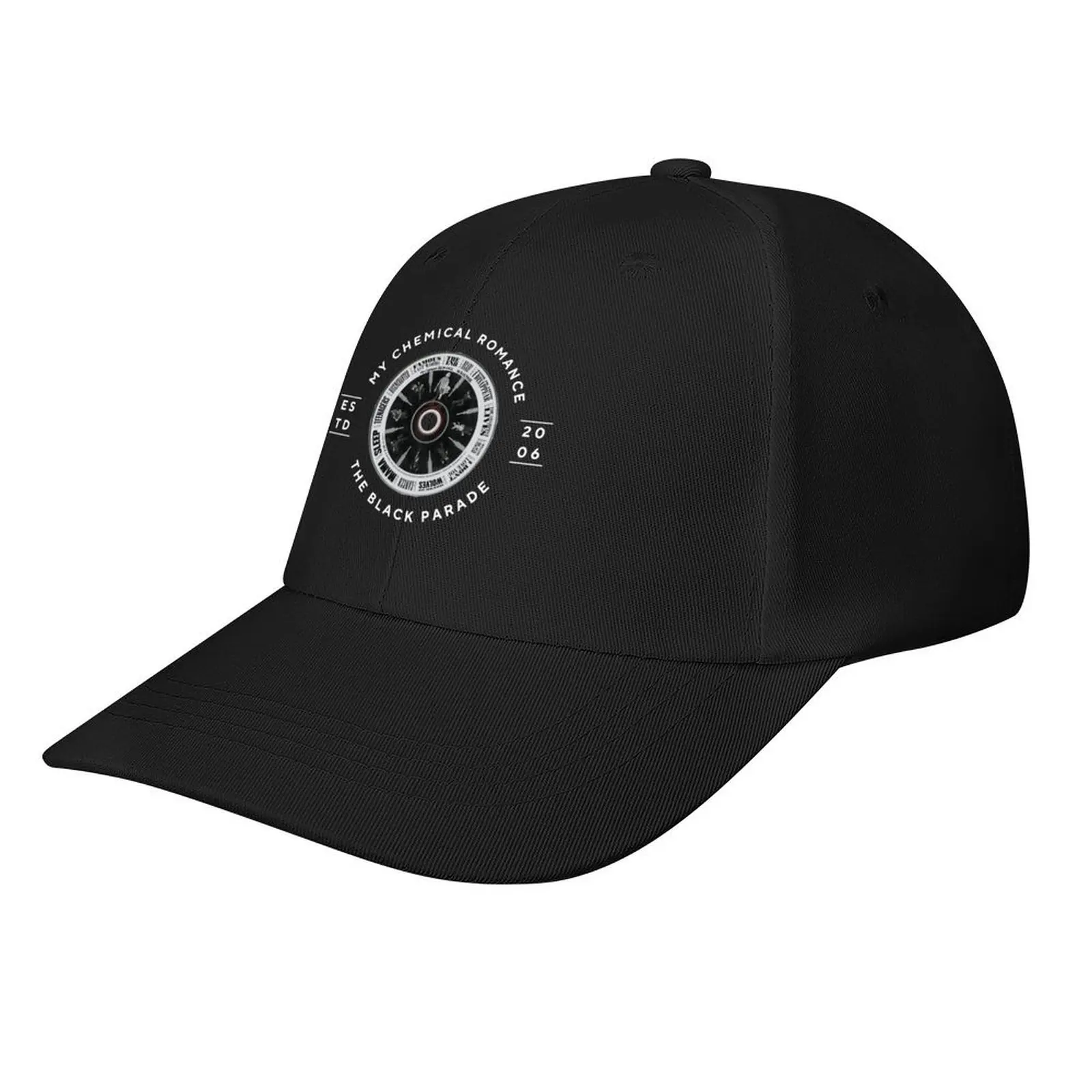 

(Inverted) The Black Parade - 2006 MCR Baseball Cap Ball Cap Rugby beach hat Hat Luxury Brand Women Beach Fashion Men's