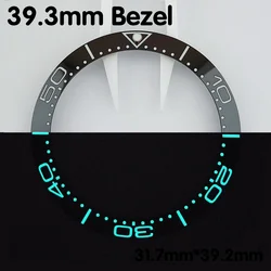 39mm Bezel Full Luminous Bezel Ceramic Sloping Bezel Watch Parts Replacement Accessories High Quality Bezels Watch Rings