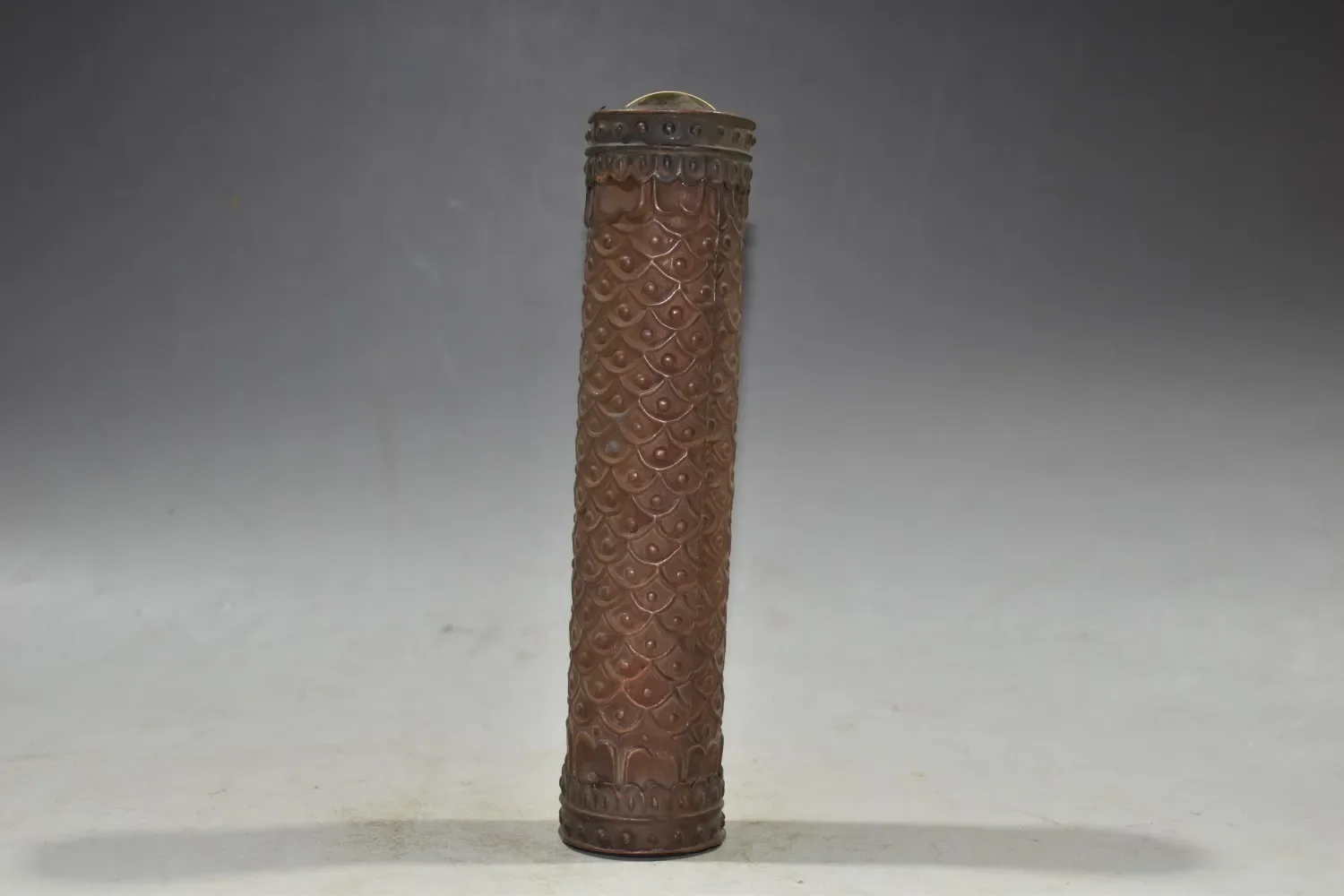 Chinese Antique Copper Carved Flower Kaleidoscope High-grade Collectibles