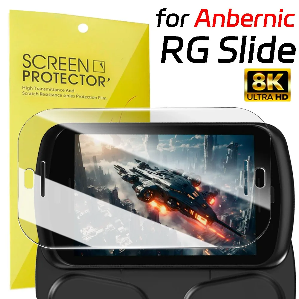 

1-3 шт. защитные пленки из закаленного стекла для Anbernic RG Slide HD, прозрачные устойчивые к царапинам защитные пленки для Anbernic RG Slide