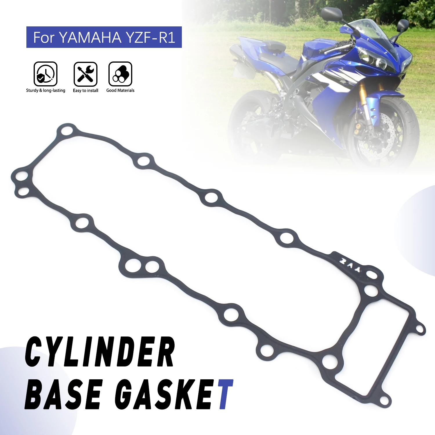 Motorcycle Part Cylinder Head Valve Cover Gasket For Yamaha FZ1 2007-2014 FZ8 2011-2013 YZF-R1 YZF R1 2004-2008 5VY-11351-00-00