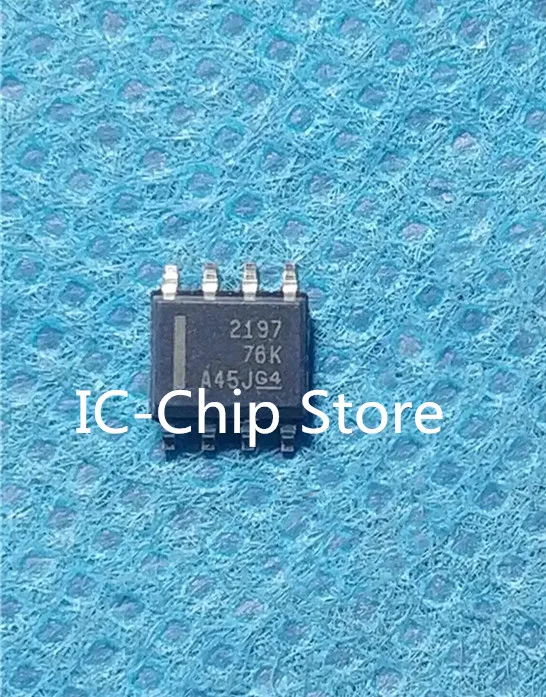 10PCS ~ 50 PÇS/LOTE OPA2197IDR 2197 SOP8 original Novo