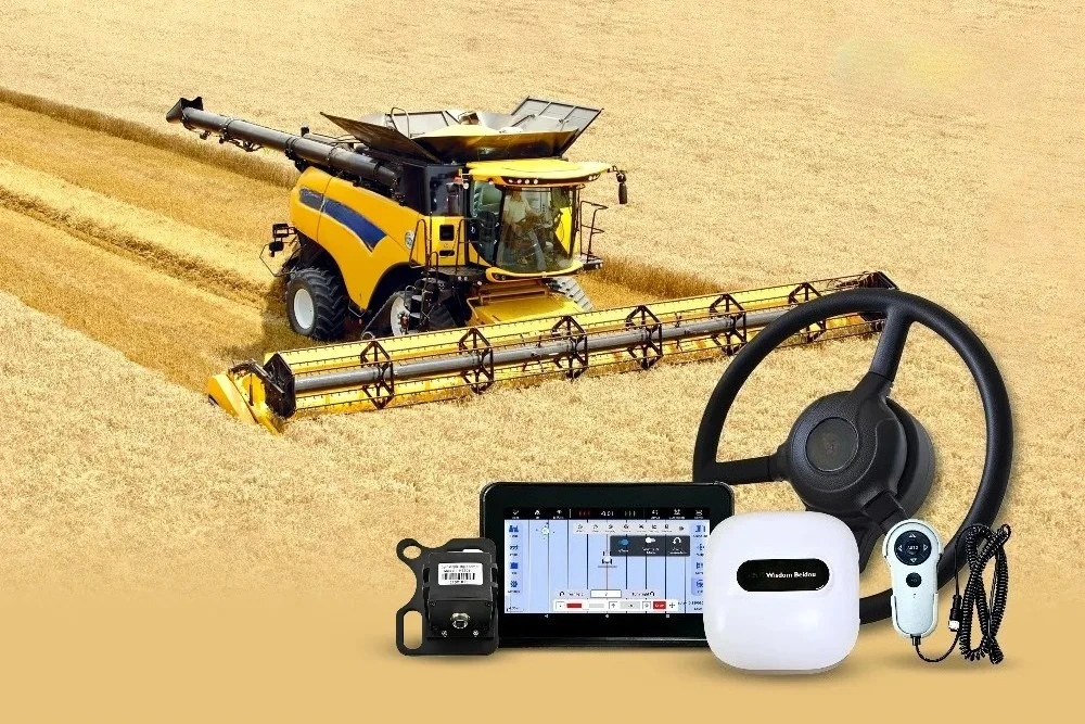 Tractor Navigation Full Satellites Self-guiding System for Agriculture Tractor Gps RTK Tractor Autopilot Navigation System