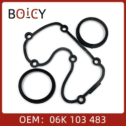 BOICY Timing Chain Cover Gasket For Golf touareg Polo Tiguan Touran Sharan Beetle A3 A4 A5 A6 A8 Q3 Q5 Q7 06K103483 06K103583