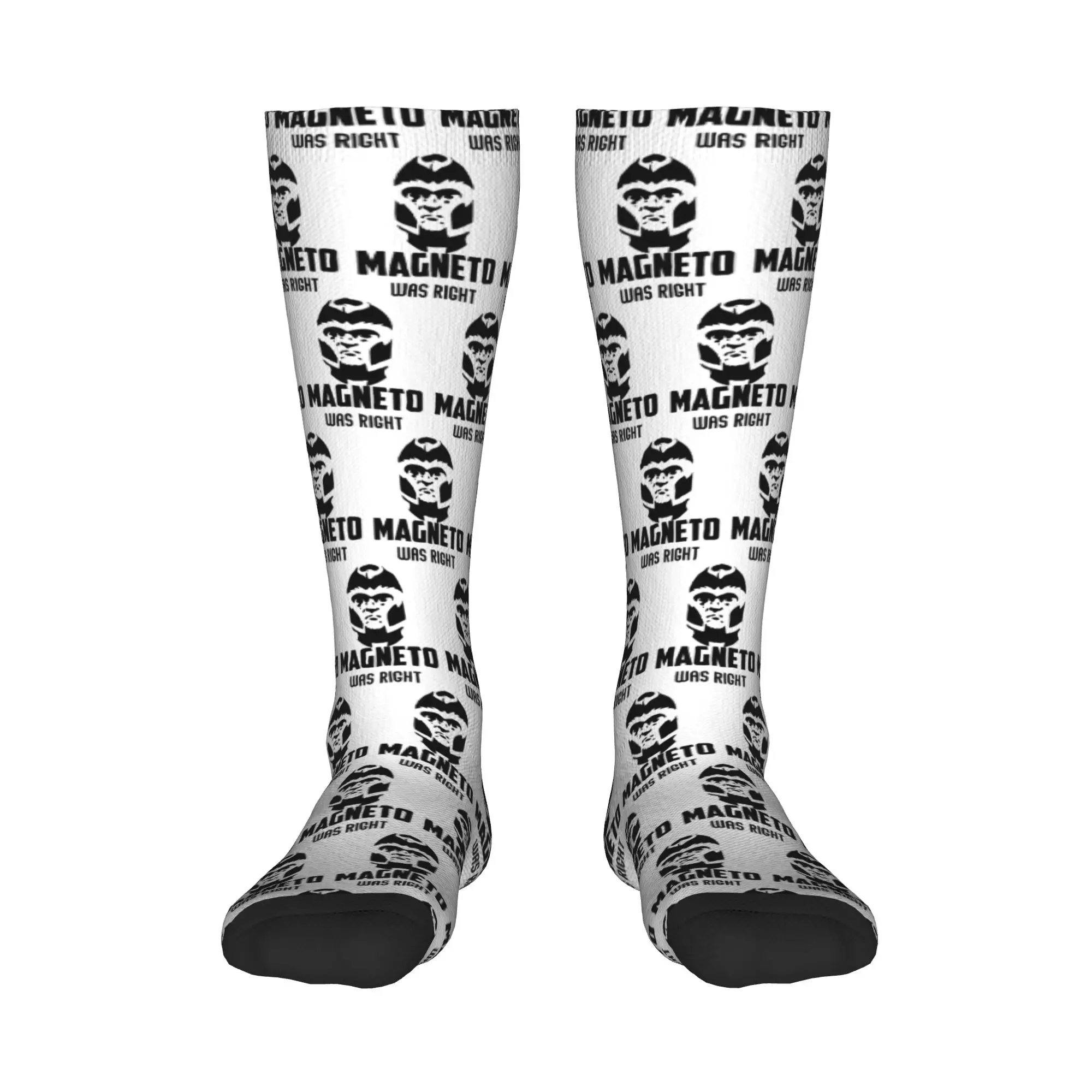 

All Seasons Crew Stockings magneto was right Socks Harajuku Crazy Hip Hop Long Socks Accessories for Men Women Gifts