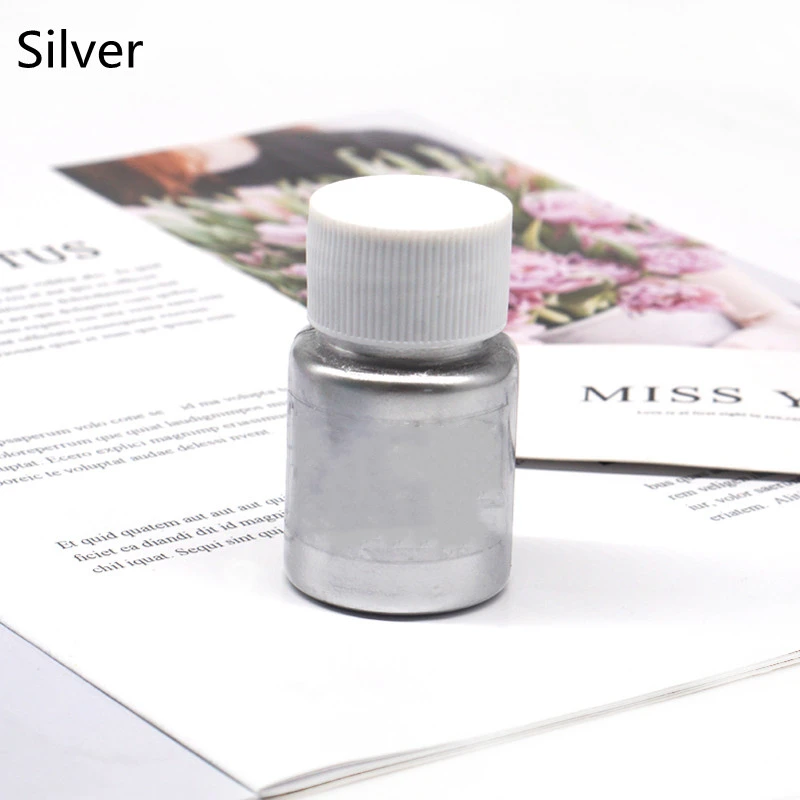 20g Copper Metallic Gold Silver Pigment Soap Dyes Nail Art DIY Epoxy Resin  Powder  Jewelry Making Mica Powder