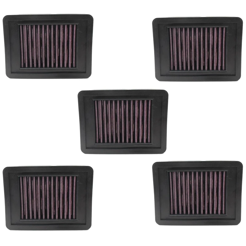 5X Motorcycle Air Intake Filter Air Cleaner For YAMAHA YZF R3/R25 YZF-R3 ABS YZF-R25 MT-03 MT03 MT 03