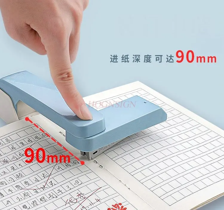 360 degree rotatable stapler, student specific stapler, office file organizer, labor-saving stapler