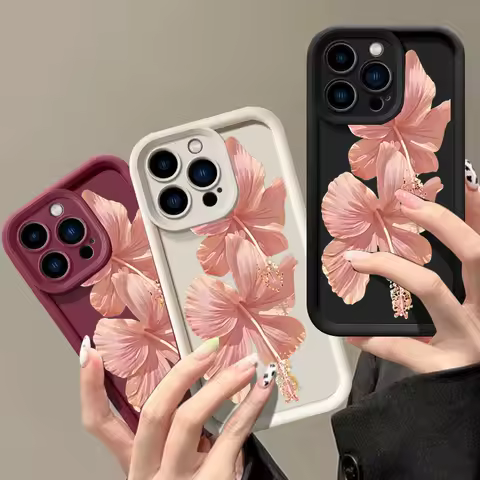 Flower Branch Pattern Phone Case For OPPO A3 A5 A6 Pro A5X A6X A38 A18 A60 A16 A35 A36 A57 A17 A58 A78 A98 F31 Pro Plus Casing