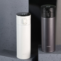 Youpin Quange Insulated Cup Bounce Portable Tea Cup Large Capacity Student High Appearance Stainless Steel Household Water Cup