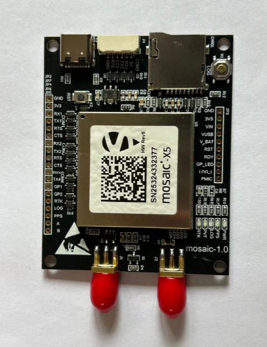 Triband RTK GNSS Development Board - Septentrio Mosaic-X5