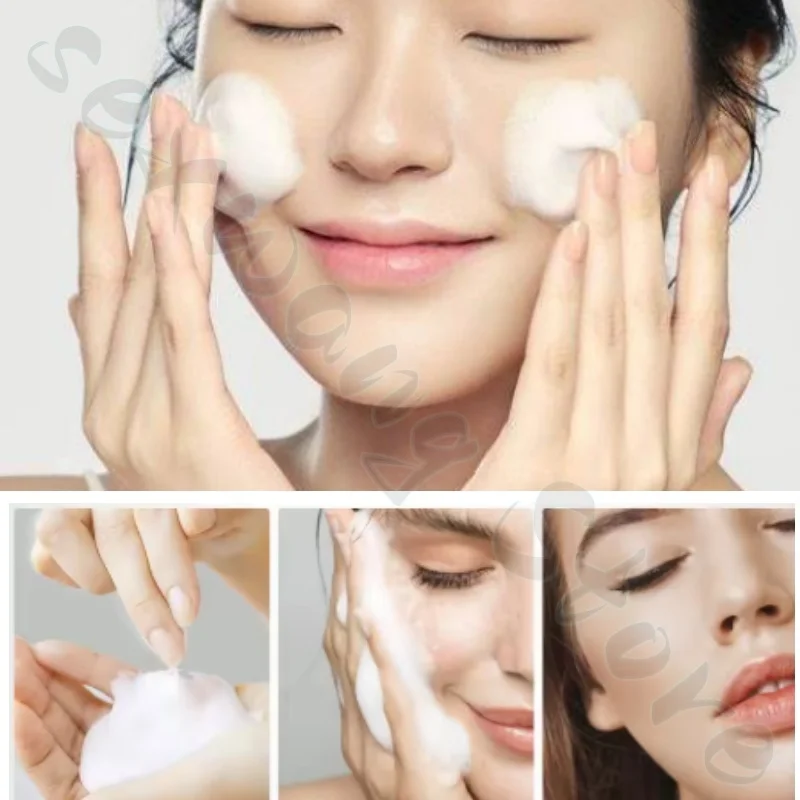 Moisturizing and refreshing cleansing cream 120g deep cleansing dirt fades melanin reduces oil and balances skin water oil