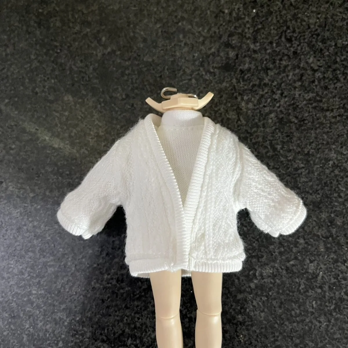 Ob11 手作り人形服 1/12 BJD カーディガン ニットアウター