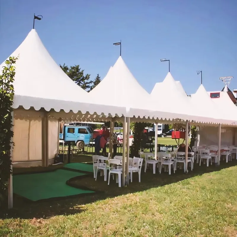 High peak 5 X 5m  Pagoda Outdoor Tent Spring Party Tent Large 10x10 Pagoda Party Tent