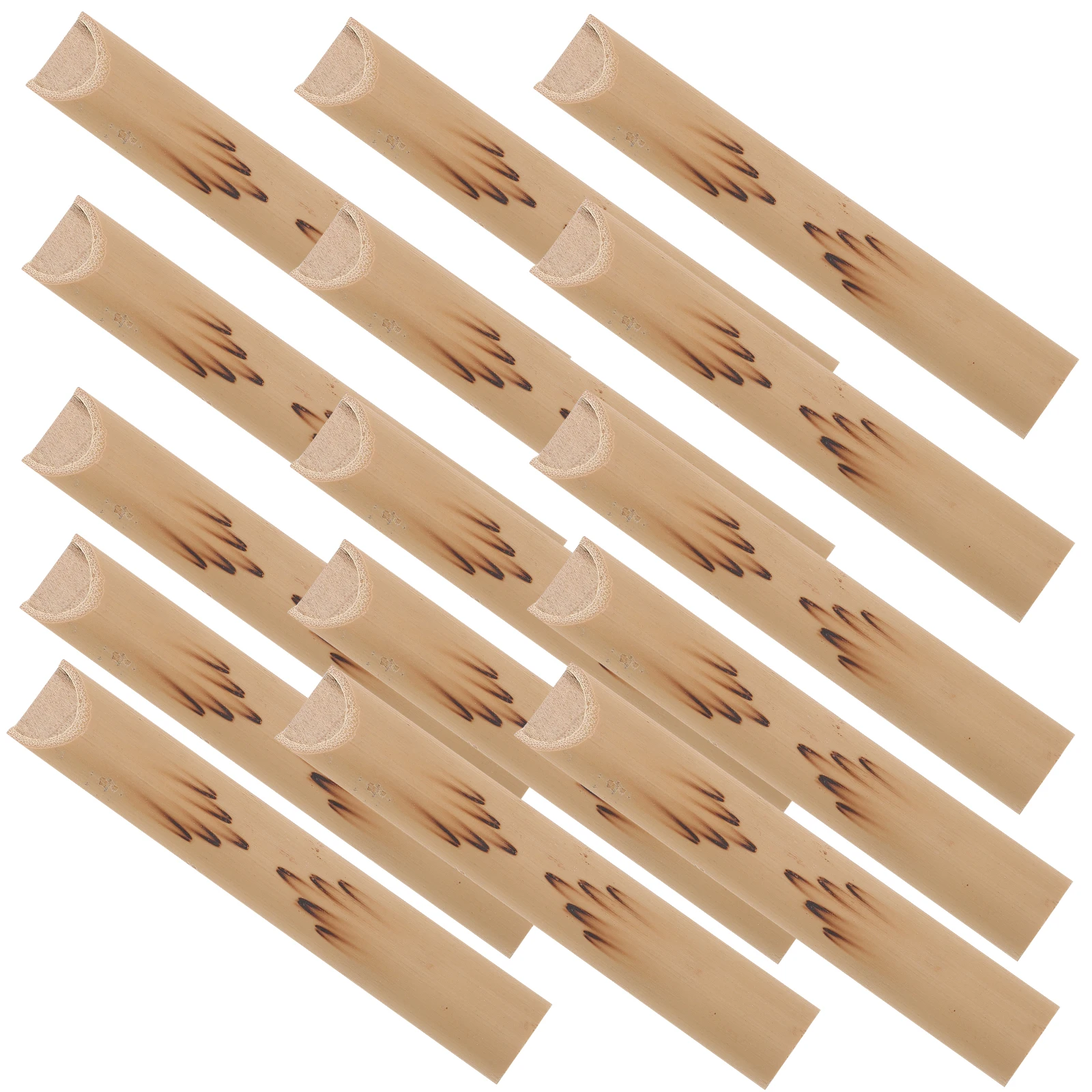 

15 Pcs Duck Whistle Kids Crafts Children Musical Instruments Toy Bamboo Handheld Sound The Slide