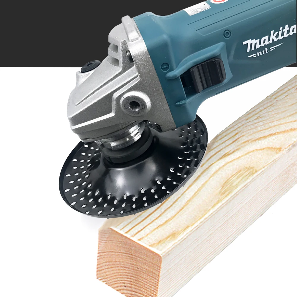 92/125mm Angle Grinding Wheel Woodworking Sanding Rotary Abrasive Tool Suitable for 100/125 Type Angle Grinder Wood Shaping
