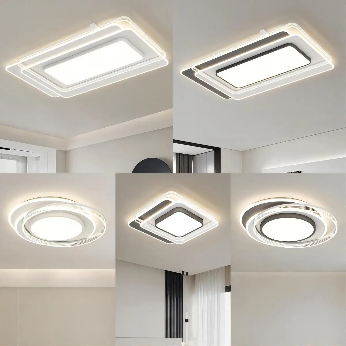 

Home decoration lighting, modern simple ceiling lights, atmospheric main lights
